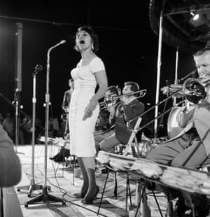 Cleo Laine, at the Beaulieu Jazz Festival, August 1959