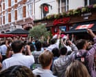 Police criticise government’s late decision to allow pubs to stay open until 5am for England match – UK politics live