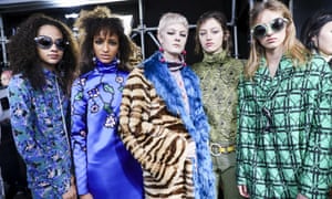 Models backstage