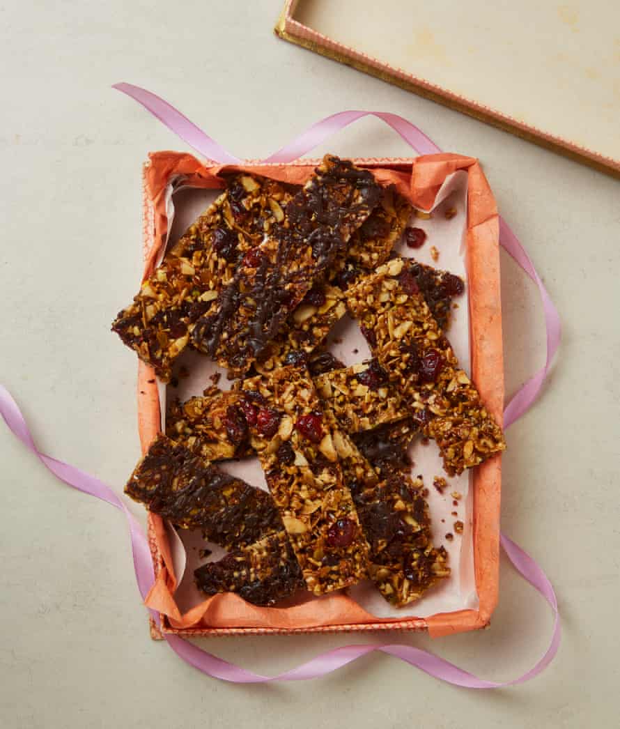 Meera Sodha’s jewelled florentines.