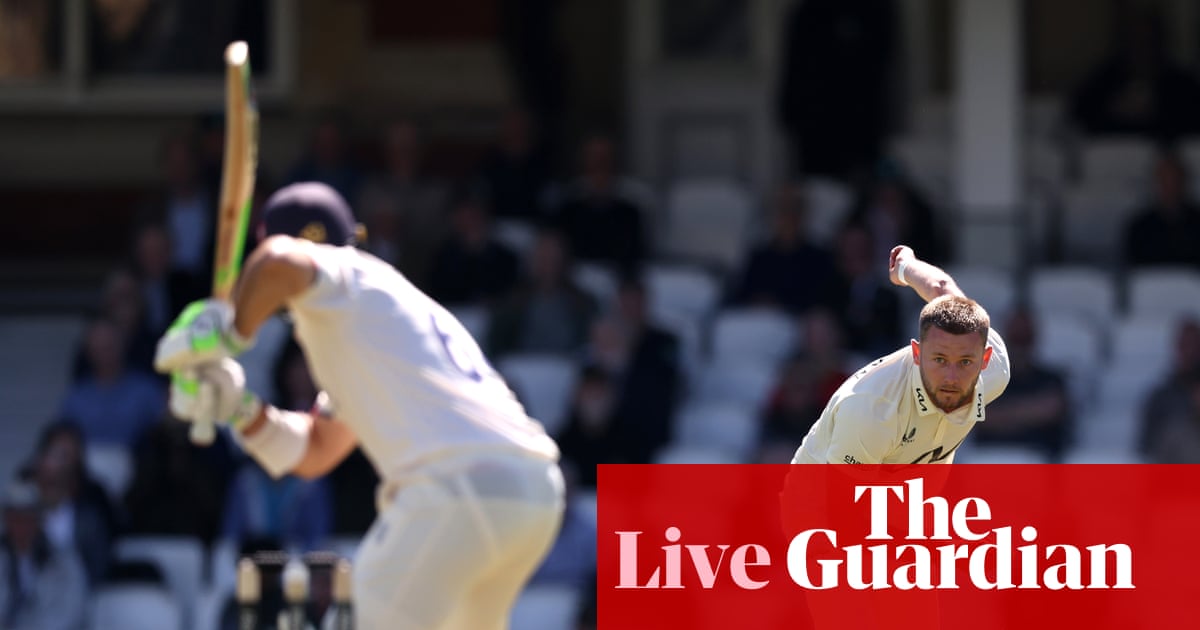 Atkinson made to wait as Essex impress at Oval: county cricket, day one – as it happened
