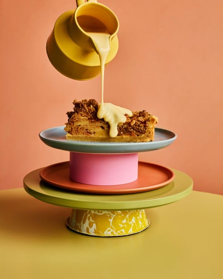 Adriann Ramirez’s quince and apple crumble pie.