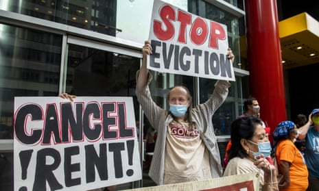 A handful of states, including California, Maryland and New Jersey, have put in place their own temporary bans on evictions.