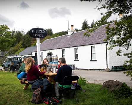 The Old Forge pub in Inverie.
