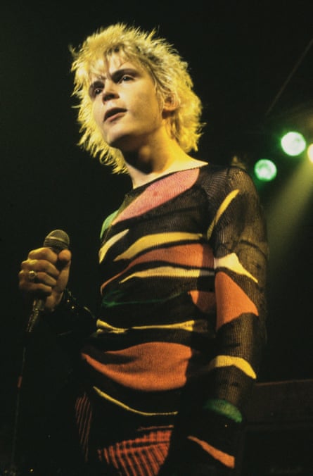 Billy Idol in Generation X, circa 1977