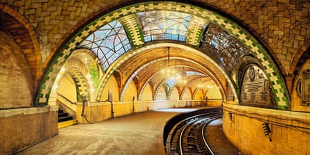 The abandoned city hall subway station.