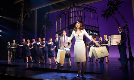 Samantha Barks, Andy Karl and company in Pretty Woman: The Musical.