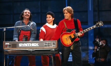 Back in the charts in Austria … Ricchi E Poveri on TV in 1982.