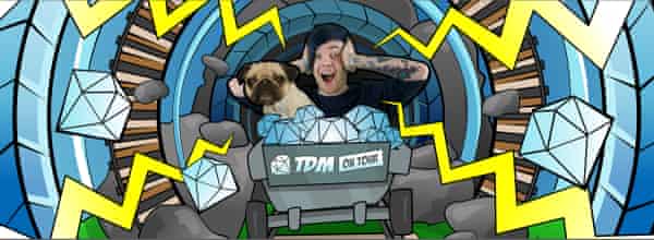 Minecraft Books Panto And Pugs Youtube Star Dantdm Opens Up Youtube The Guardian - pug life baby roblox