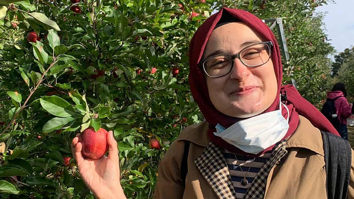 Rümeysa Öztürk in 2021.
