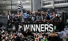 Newcastle revels in silverware success as history boys parade Carabao Cup