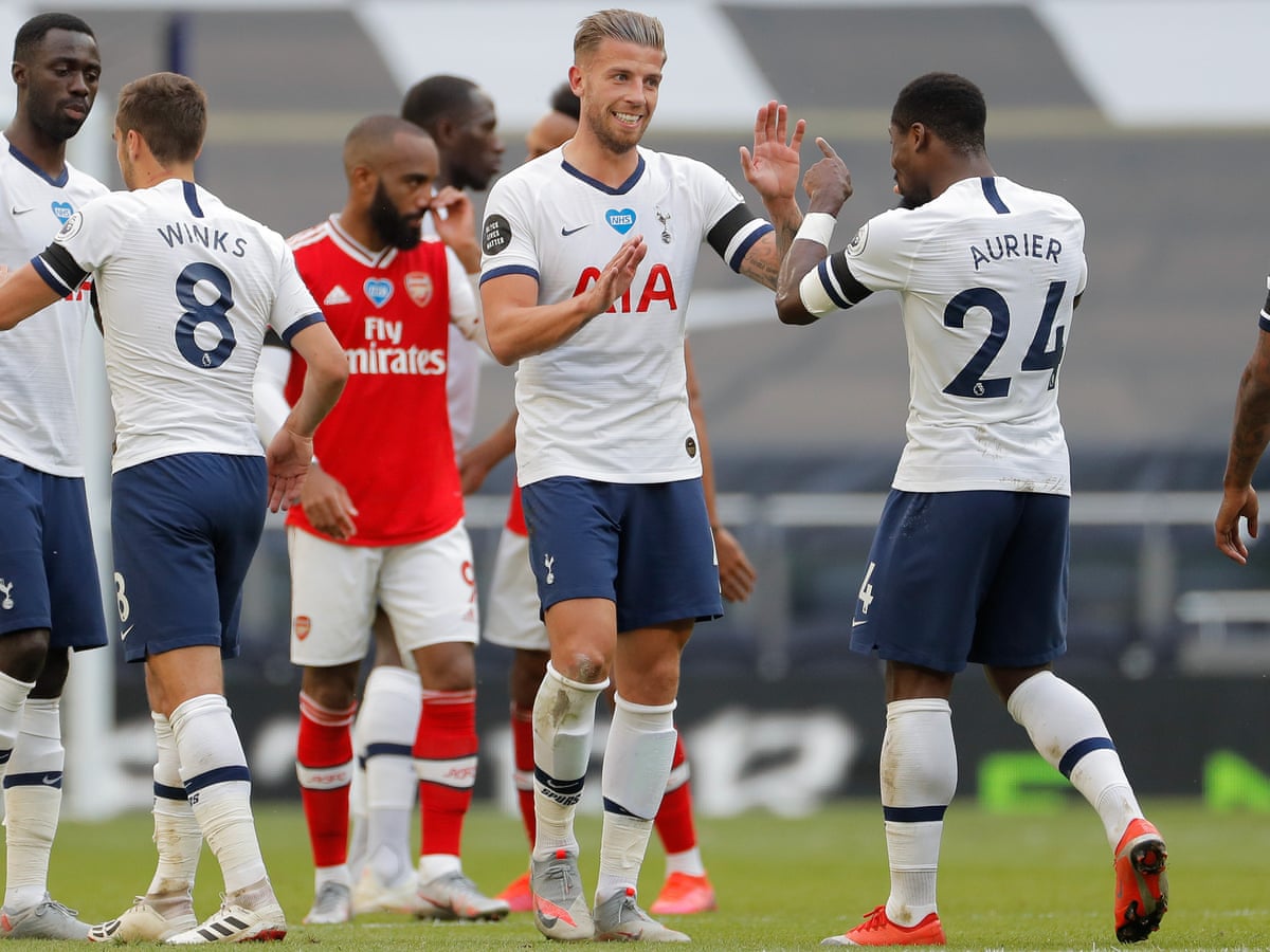 Tottenham 2 1 Arsenal Premier League As It Happened Football The Guardian