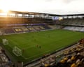 A general view inside GEODIS Park before the US Open Cup Semifinal between Nashville SC and Philadelphia Union on September 16, 2025 in Nashville, Tennessee. (Photo by Johnnie Izquierdo/USSF/Getty Images)
