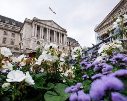 The Bank of England in London