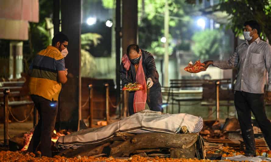 India hits global record of 315,000 daily new Covid cases as crisis worsens  | India | The Guardian