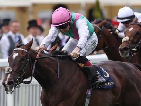 Colin Keane rides Blue Bolt to success in the Duke Of Cambridge Stakes.