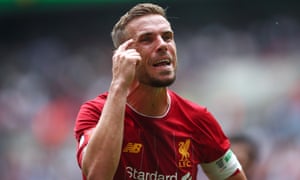 Jordan Henderson se ha comunicado con sus compañeros capitanes de la Premier League para organizar un fondo de coronavirus que recaudará millones de libras para el NHS