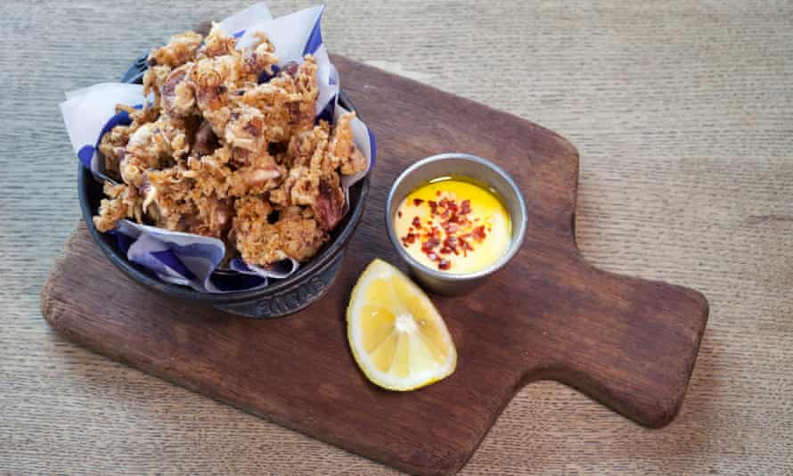 ‘Little crispy baby squid nuggets sent from the Devil’: chipirones.