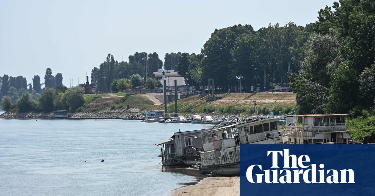 ‘We worry about it disappearing’: alarm grows over Italy’s drought-hit Po River