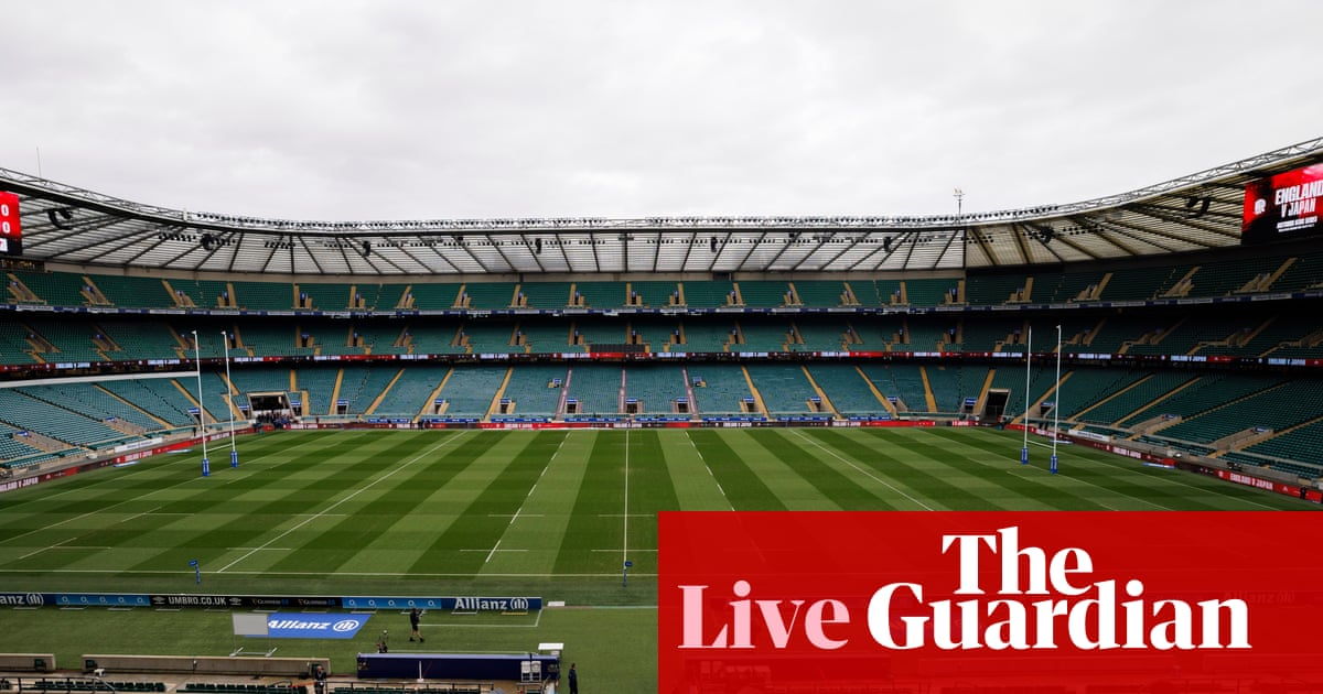 England v Japan: Autumn Nations Series rugby union - live