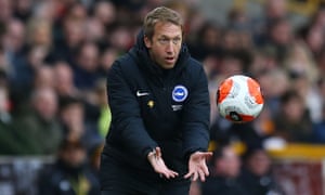 Graham Potter: eyes on the ball, heart in the right place.
