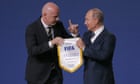 Russia suspended from all Fifa and Uefa competitions until further notice
