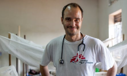 ‘I look at this as an opportunity that has come through a tragic event’ ... Dr Christos Christou, international president of Médecins Sans Frontières.