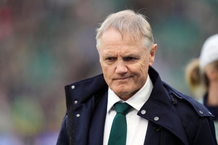 Australia head coach Joe Schmidt