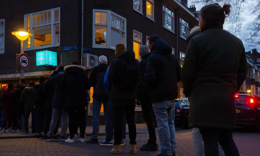 A queue to buy lockdown supplies of marijuana at an Amsterdam coffee shop last month is evidence of the power of drug cartels.