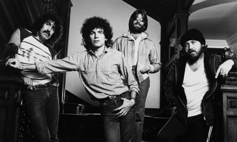 Nazareth in the early 1980s. From left: Manny Charlton, Dan McCafferty, Darrell Sweet and Pete Agnew.
