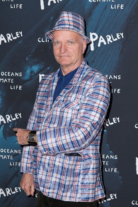 Florian Schneider at the Parley for the Oceans dinner as part of the COP21 in 2015.