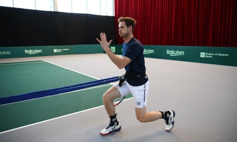 Andy Murray has not played competitive tennis since Great Britain’s Davis Cup campaign in November.