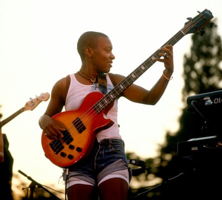 Me’shell Ndegeocello performing in the mid-90s.