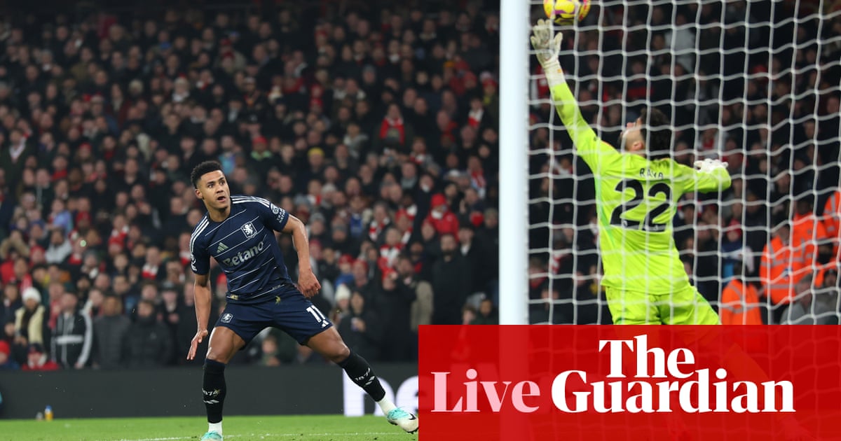 Arsenal 2-2 Aston Villa: Premier League – as it happened Arsenal 2-2 Aston Villa: Premier League – as it happened