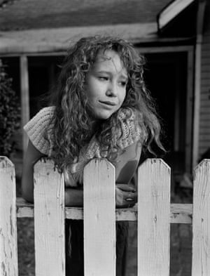 Maia, Knoxville, TN (woman at fence), 1991