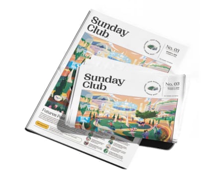 a photo of the Sunday Club Newspaper