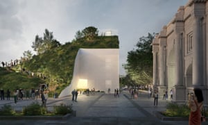 Artist's impression of Marble Arch Hill.