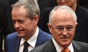 Bill Shorten and Malcolm Turnbull