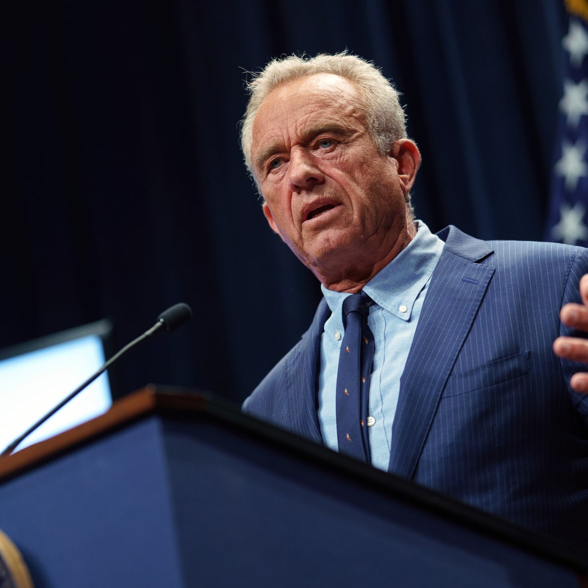 RFK Jr contradicts experts by linking autism rise to 'environmental toxins' | Robert F Kennedy Jr | The Guardian