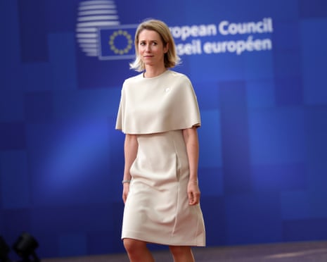 European Union's high representative of foreign affairs and security policy Kaja Kallas.