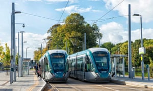 Xe điện điện tử Nottingham.