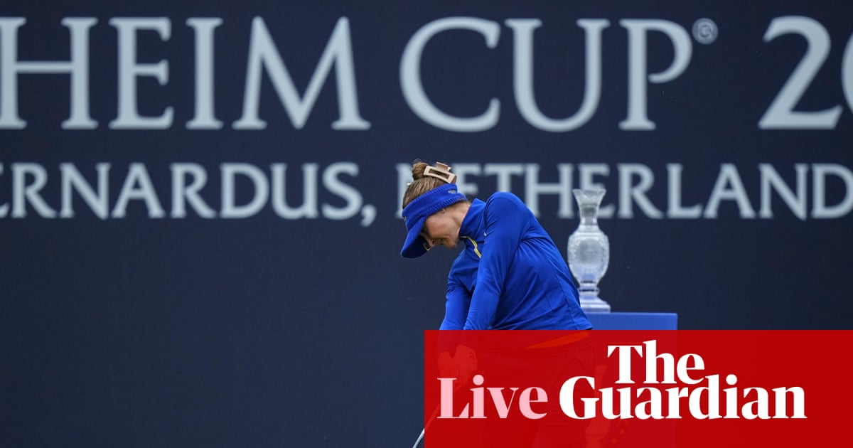 Solheim Cup golf 2026: final day – live