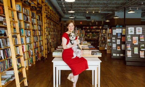 Ann Patchett in her shop, Parnassus Books, in Nashville.