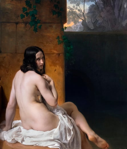 Susanna at her Bath (1850) by Francesco Hayez (1791-1882)