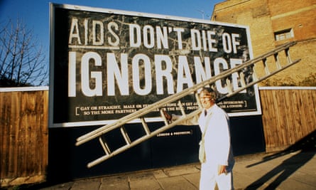 The ‘infamous’ government health warning poster, 1986.