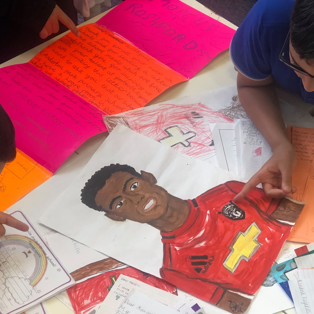 He Does Not Give Up How Marcus Rashford Became A Hero To School Kids Schools The Guardian