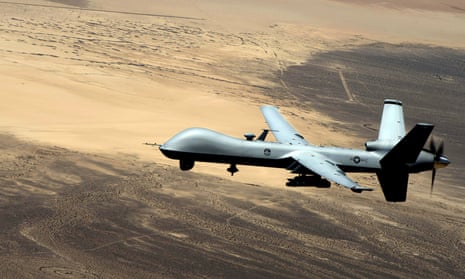 A US remotely piloted aircraft in Iraq, 2015.