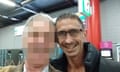 Jarrad Antonovich, right, whose death occurred during a six-day northern rivers retreat after he endured a prolonged reaction to a ‘kambo’ ritual