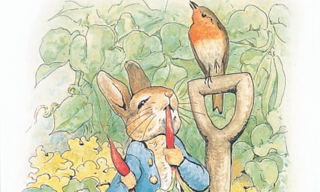 BBC Radio 4 - Rabbiting OnPicture Shows: The Original Peter Rabbit. Nick Baker charts the history of the rabbit as icon, to mark the centenary of the publication of Beatrix Potter’s first Peter Rabbit story. PHOTOGRAPH (C): Penguin Books TX: BBC Radio 4 Saturday 5 October 2002 @ 20.00 WARNING: This copyright image may be used only to publicise current BBC programmes or other BBC output. Any other use whatsoever without specific prior approval from the BBC may result in legal action.