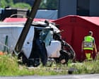 Four killed as train and school bus collide in Belgium – Europe live